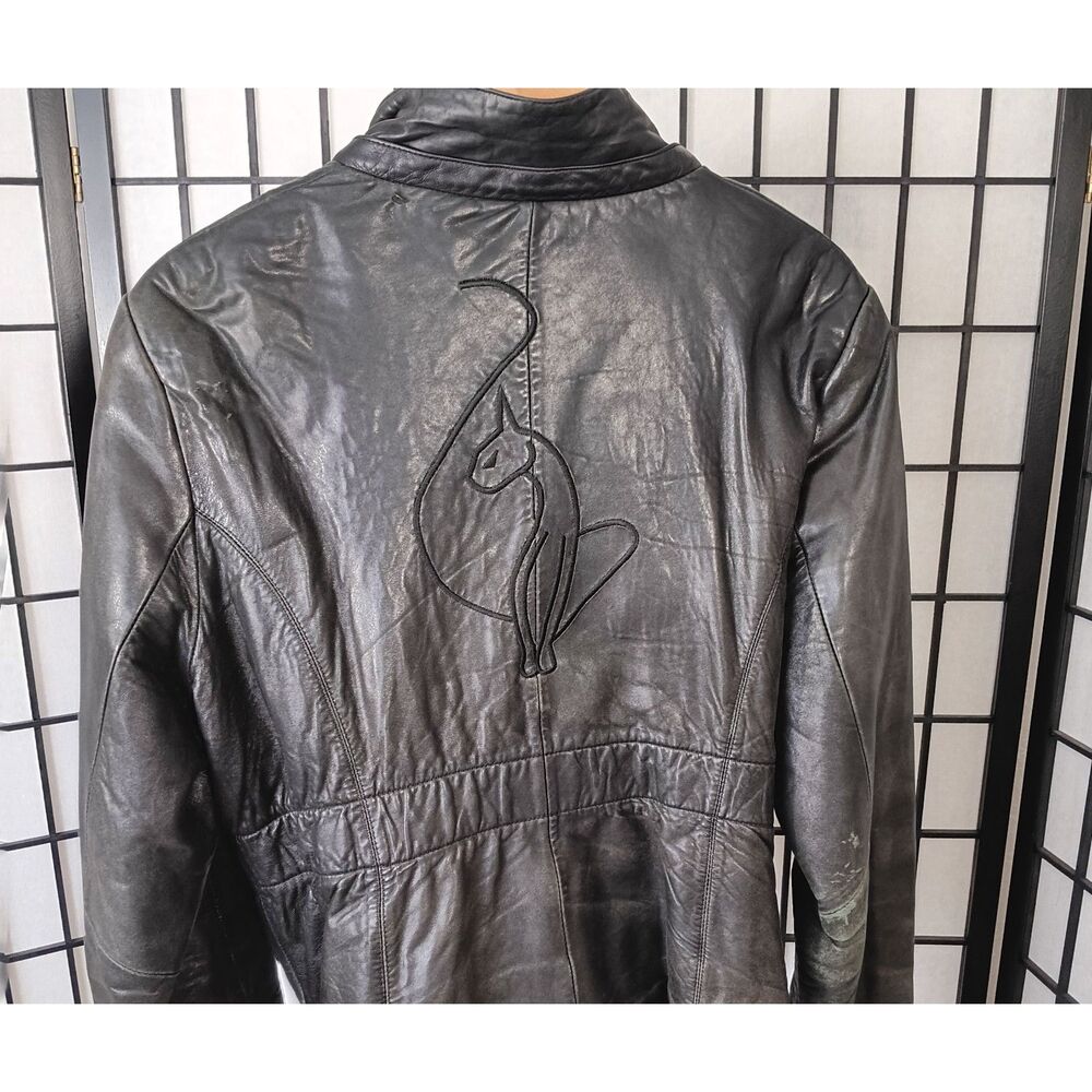 Baby Phat Black Leather Jacket
